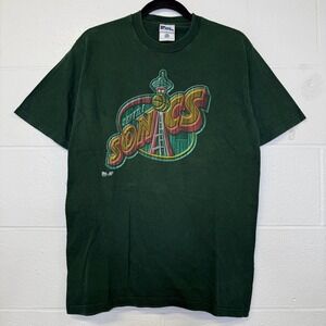 Vintage Seattle Sonics Youth18/20 T-Shirt 1996 Western Conference Champs NBA